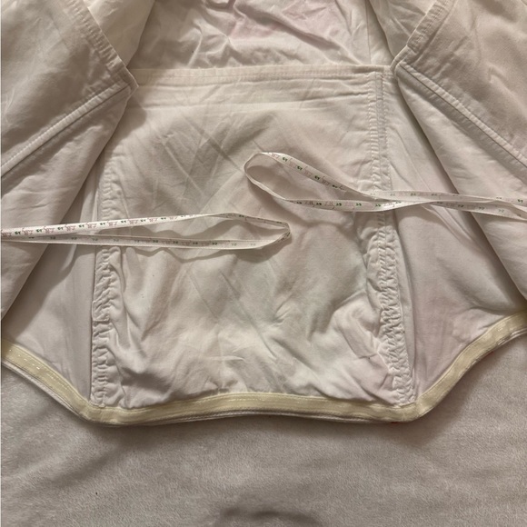 Lilly Pulitzer Strapless White Dress with Pink and Green Floral Design - Picture 9 of 10